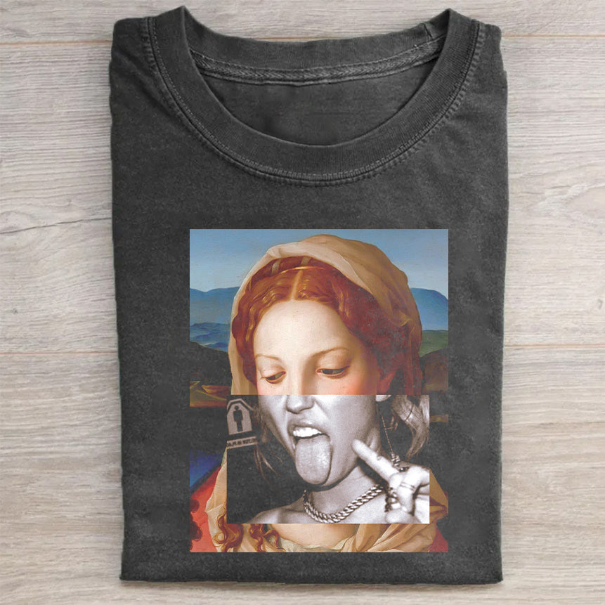 Renaissance Art Print Graphic T-Shirt
