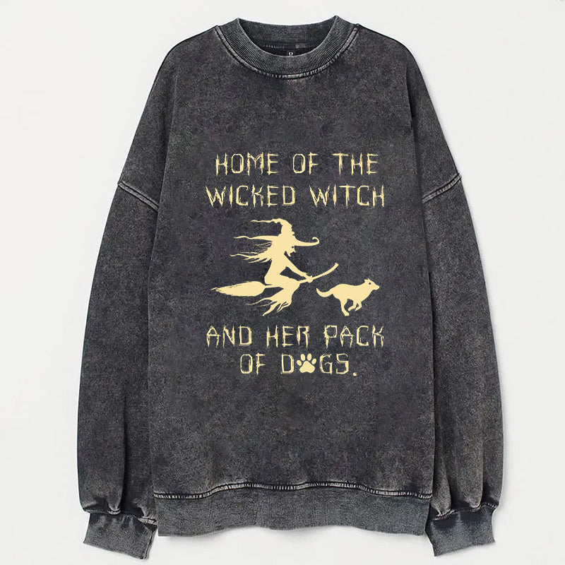 Wicked Witch and Her Pack of Dogs Graphic T-Shirt