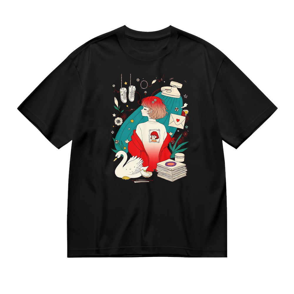 Cute Cat Chef Graphic T-Shirt