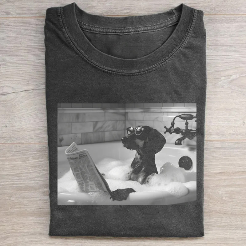 Vintage Funny Dachshund T-shirt