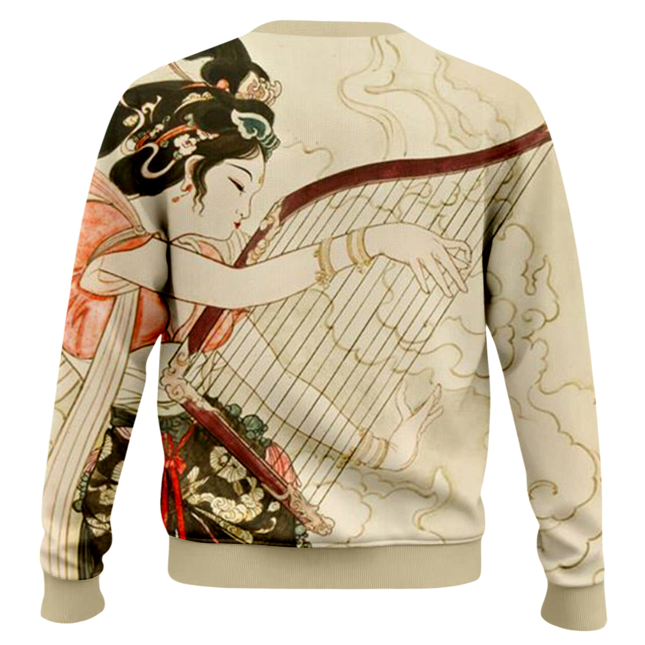 Dunhuang Art Print Crewneck Sweater
