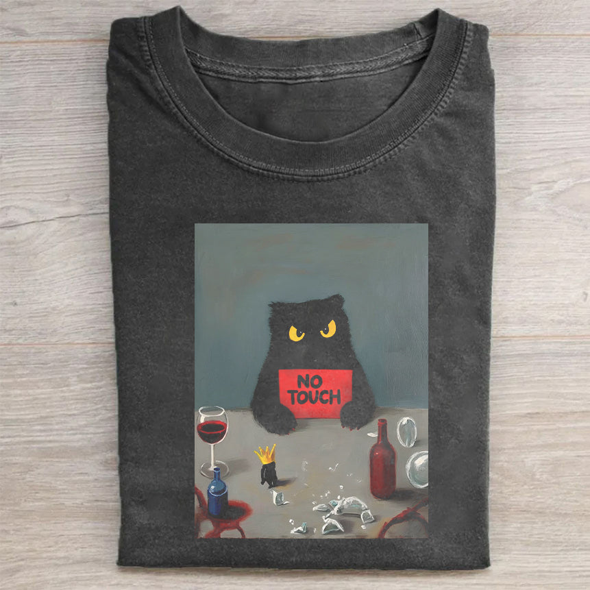 Black Cat Graphic T-Shirt