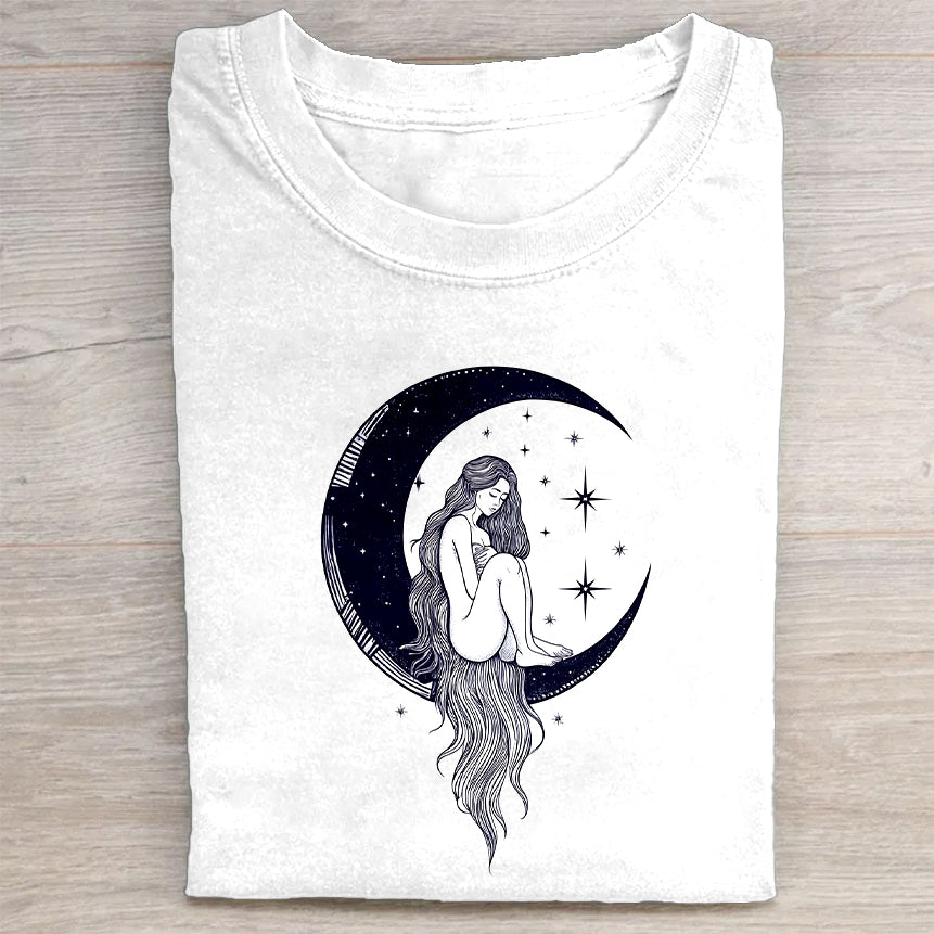 Moon Goddess Women's Graphic T-Shirt