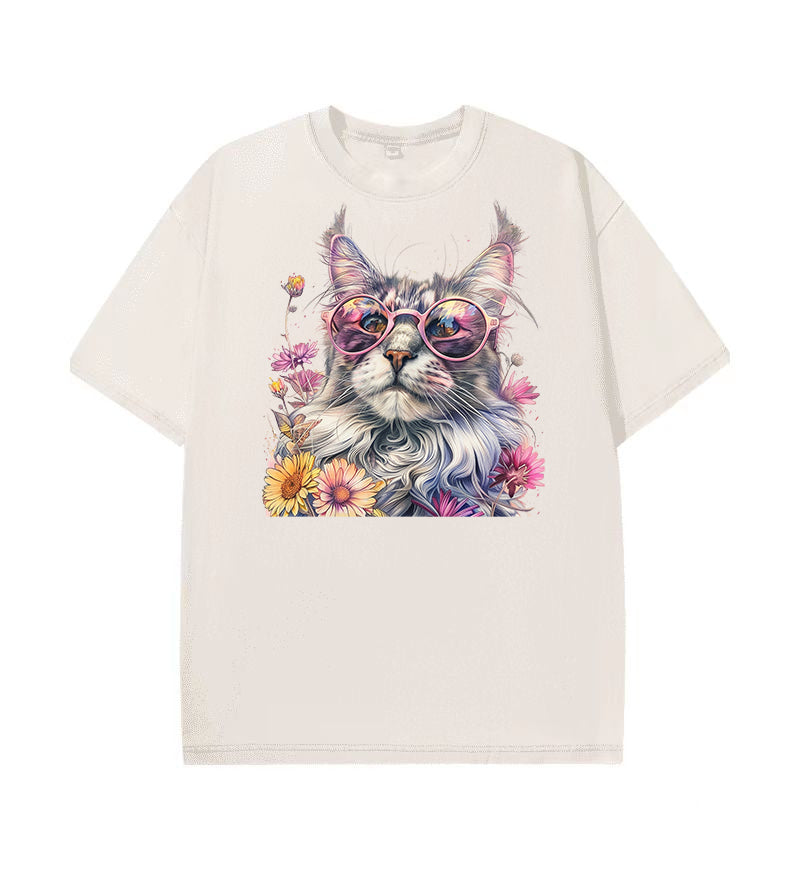 Funny Maine Coon Cat Unisex T-Shirt