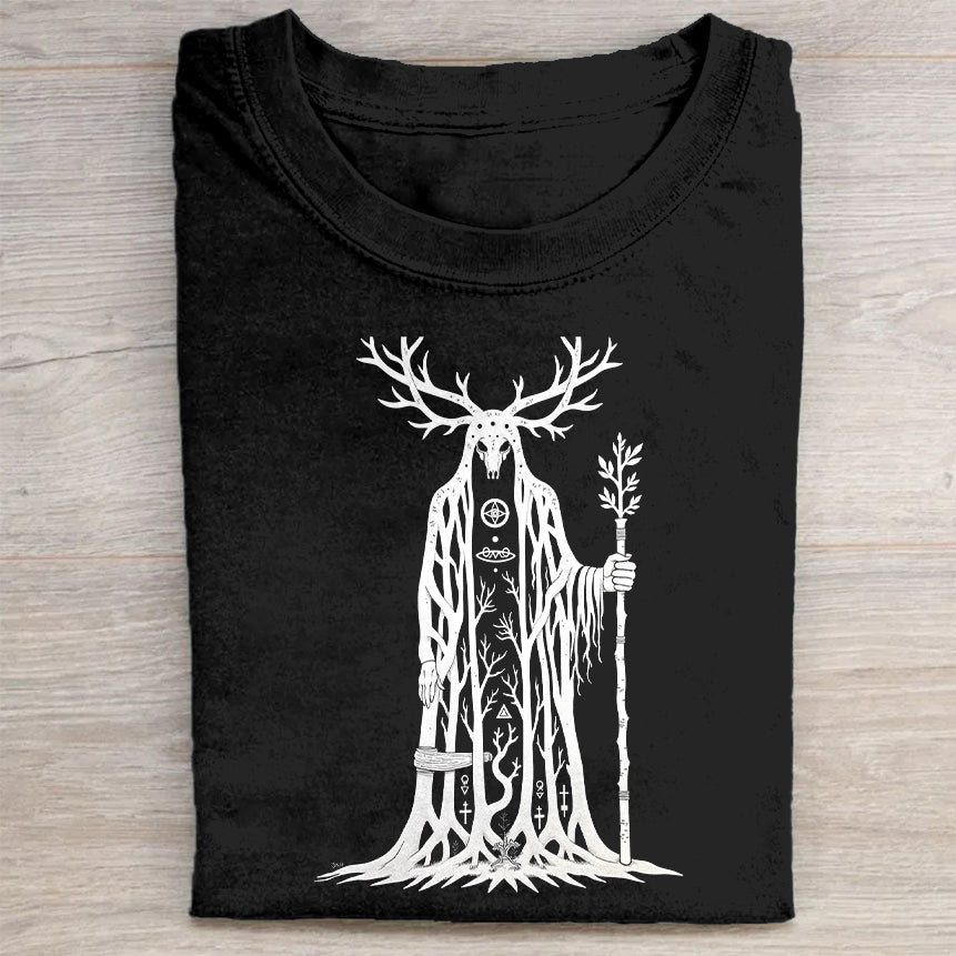 Celtic Tree Spirit Graphic T-Shirt