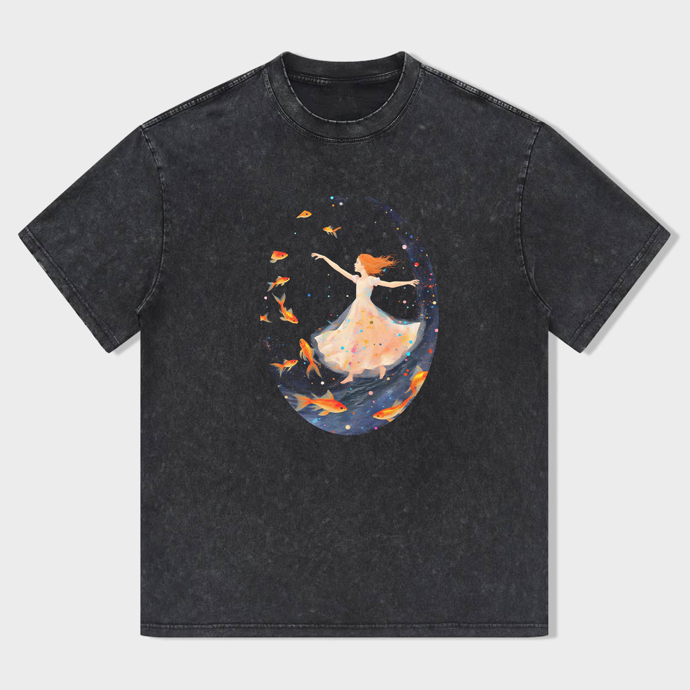 Abstract Art Graphic T-Shirt