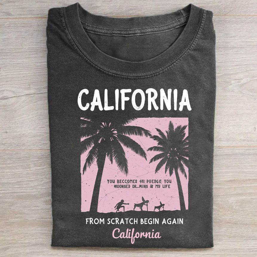 California Vintage Graphic T-Shirt