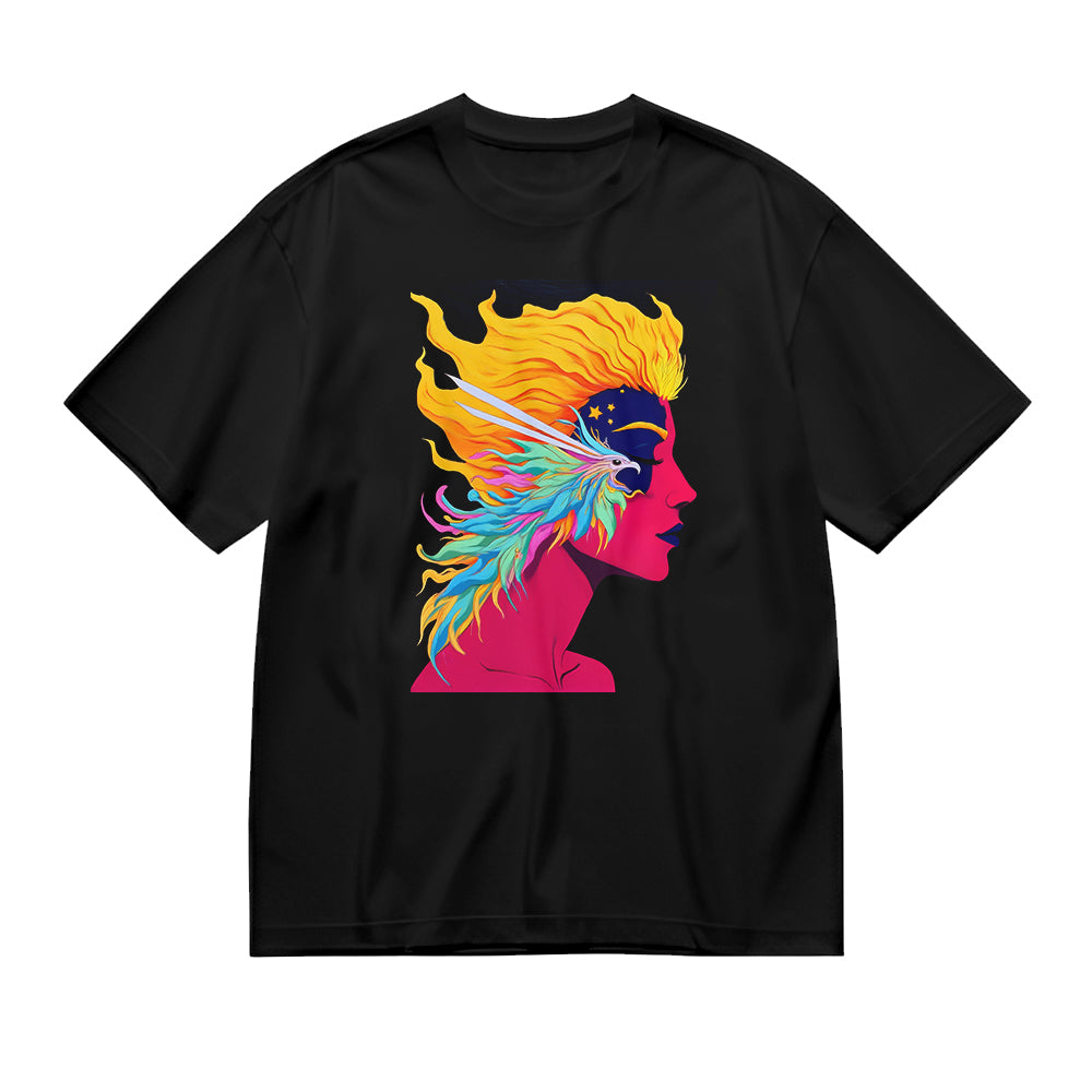 Colorful Graphic Design T-Shirt