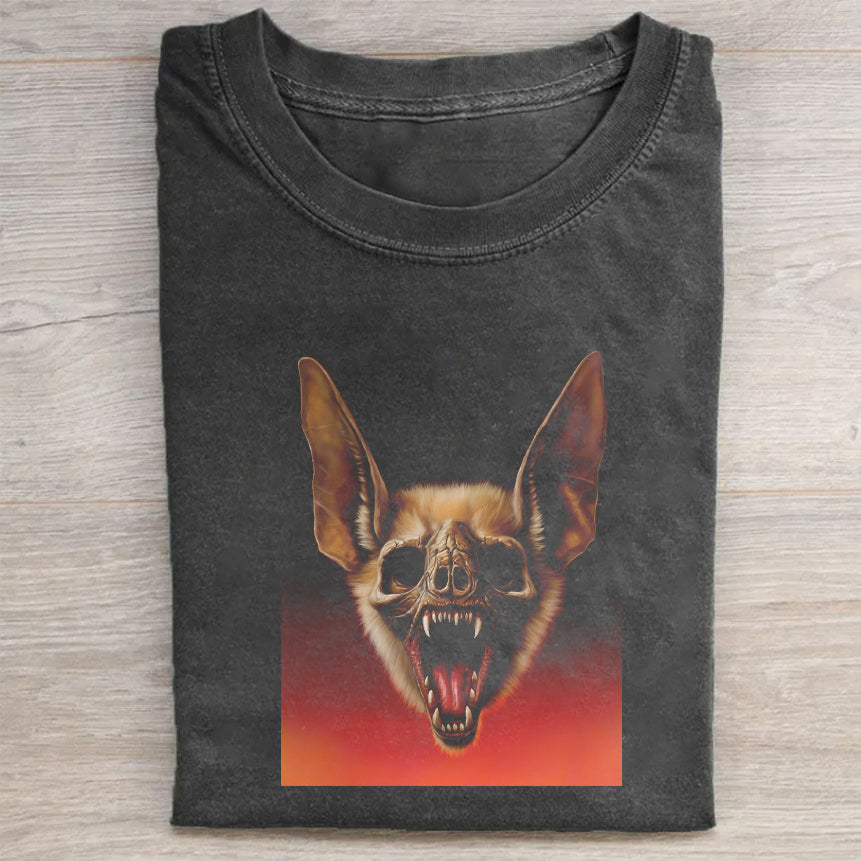 Fierce Fox Graphic Print Men's Casual T-Shirt
