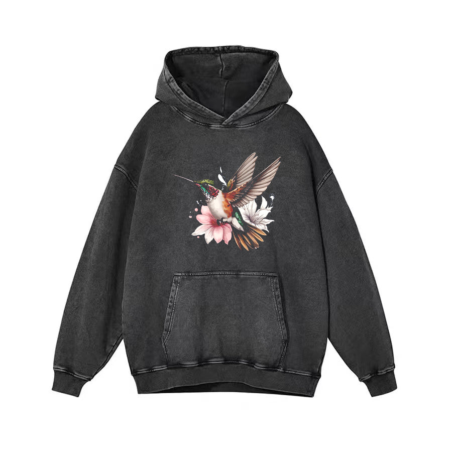 Watercolor Hummingbird Shirt - heygraff