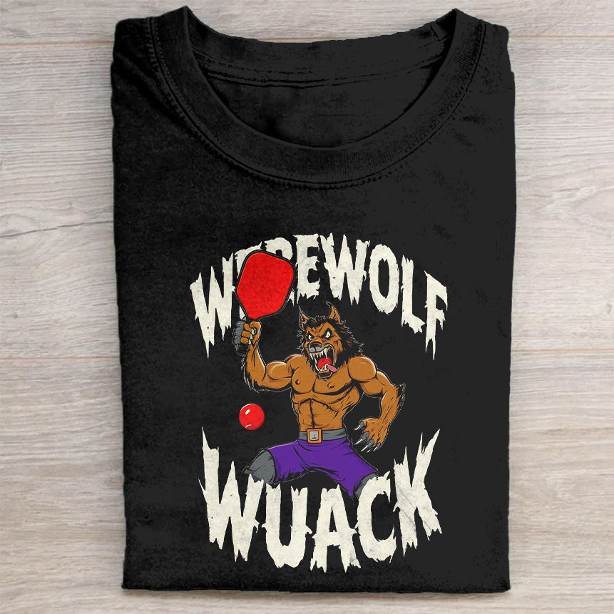 Werewolf Wuack Graphic T-Shirt