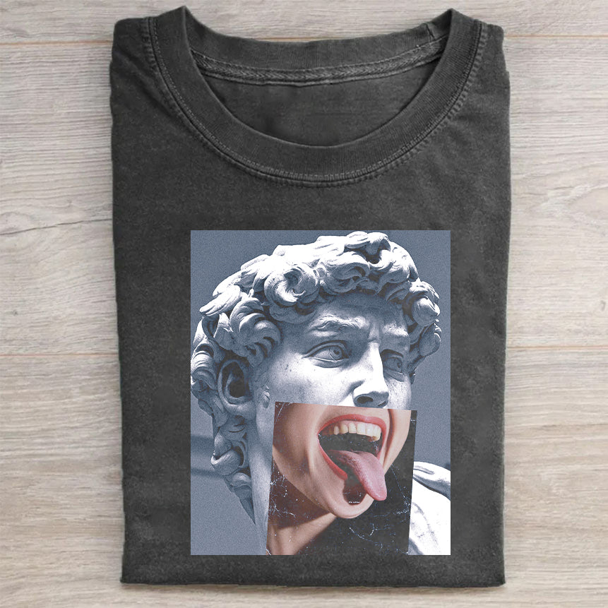 David Statue Graphic T-Shirt