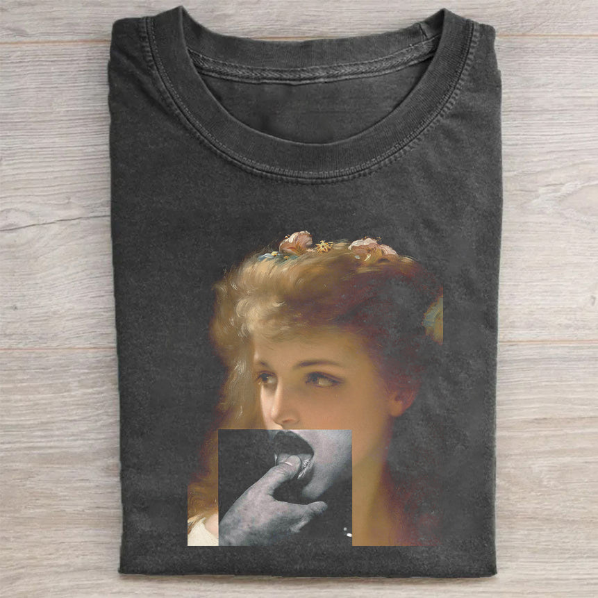 Vintage Portrait Graphic T-Shirt