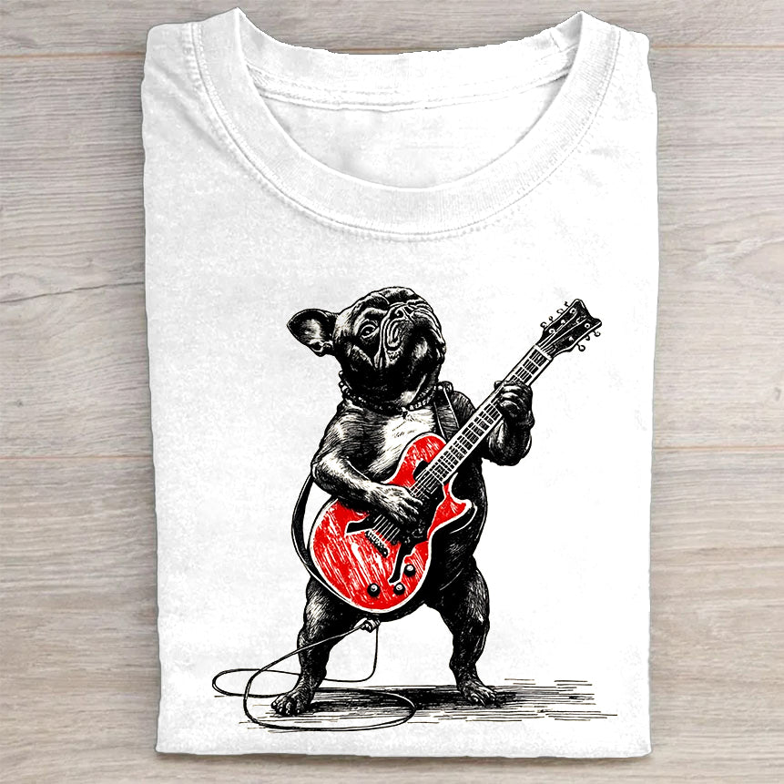 Rocking Bear Guitar T-Shirt
