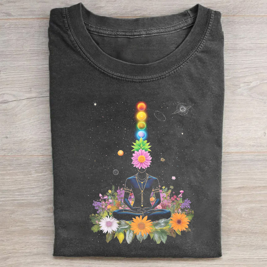 Meditation Zen Graphic T-Shirt
