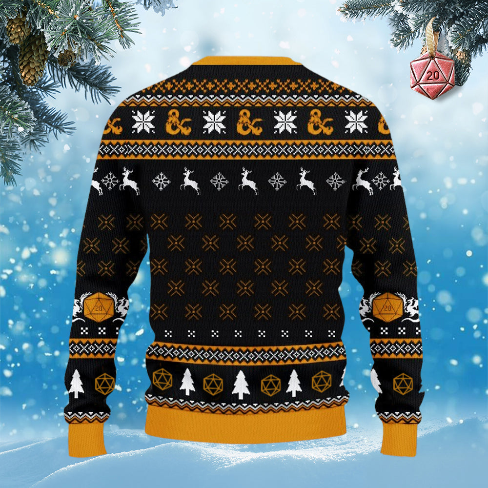 DND CLASSES GAME SWEATER