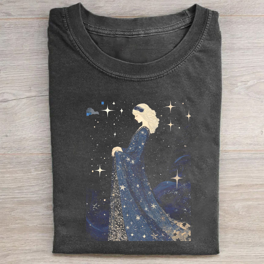 Starry Night Graphic T-Shirt