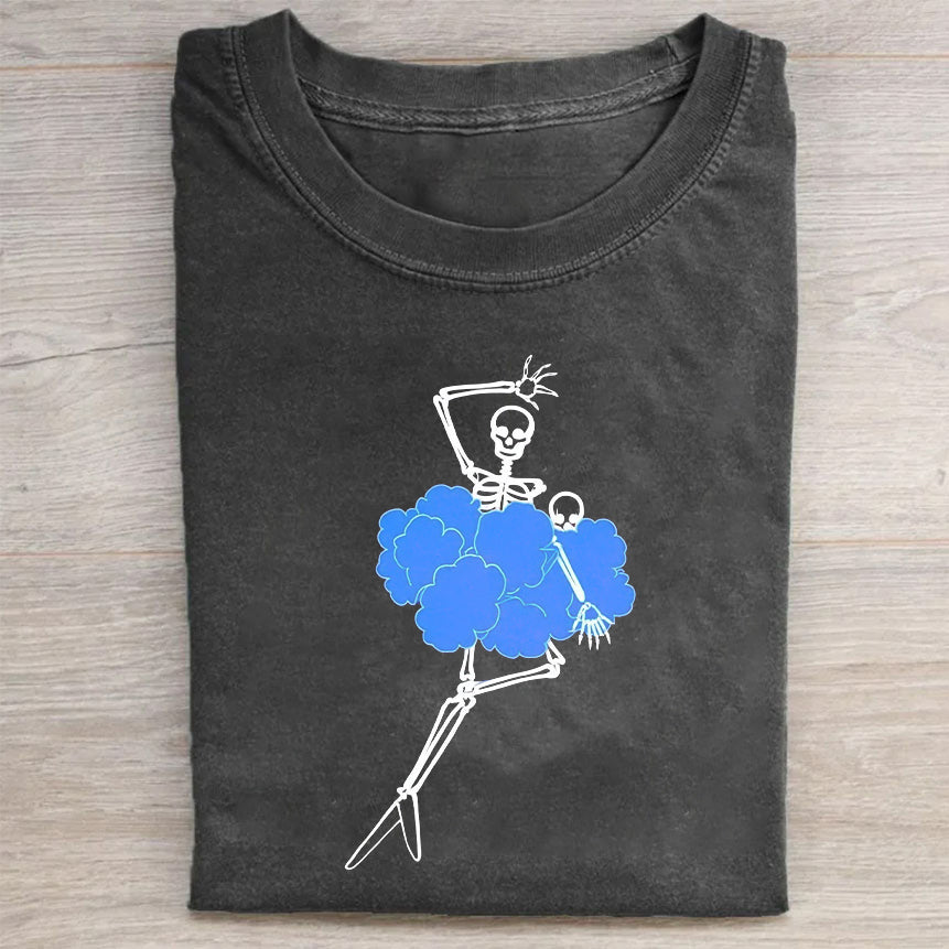 Skull Cloud Graphic T-Shirt