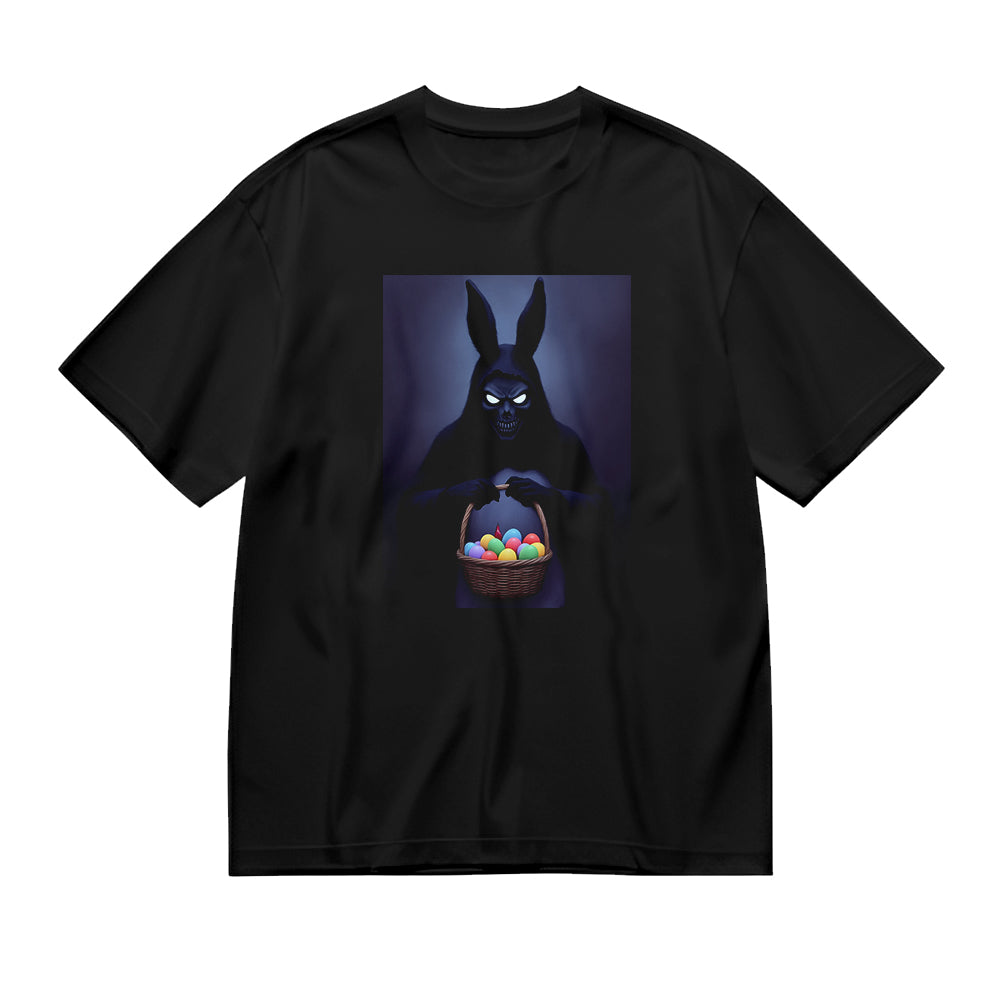 Easter Bunny with Eggs Graphic T-Shirt