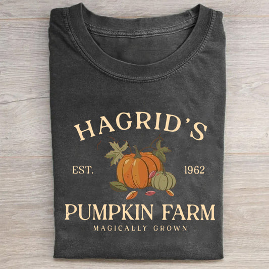 Hagrid's Pumpkin Farm Magically Grown Est. 1962 Graphic T-Shirt