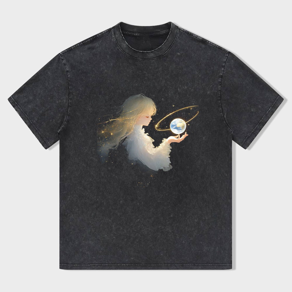 Cosmic Dreamer Graphic T-Shirt