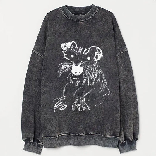 The Cute Dog Vintage Sweatshirt