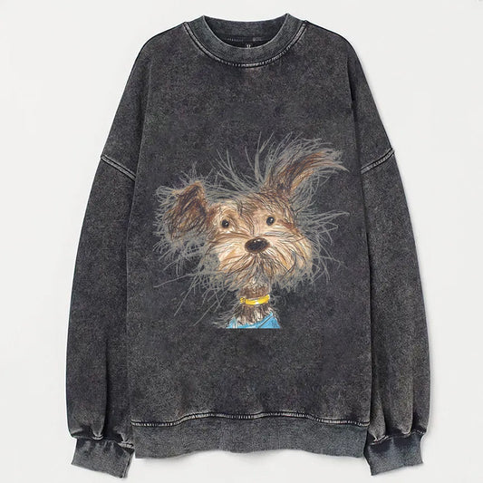 The Cute Dog Vintage Sweatshirt