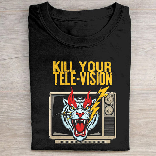 Kill Your Television Graphic Tee T-Shirt