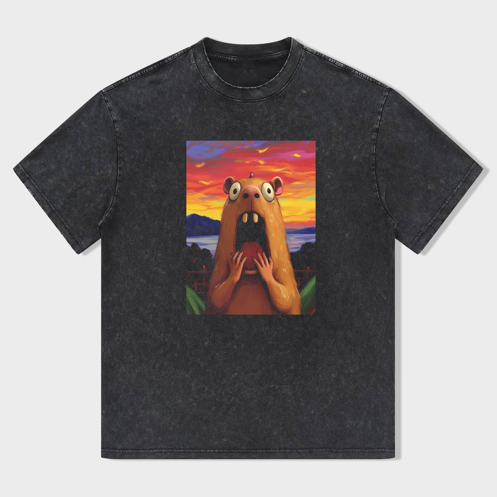 Funny Bear Art Graphic T-Shirt