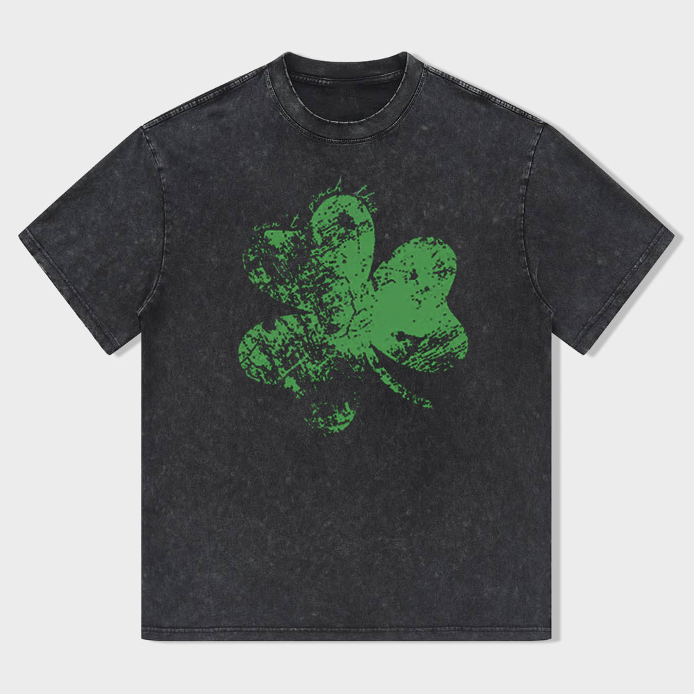 Retro St. Patrick's Day Shamrock Unisex T-Shirt - heygraff