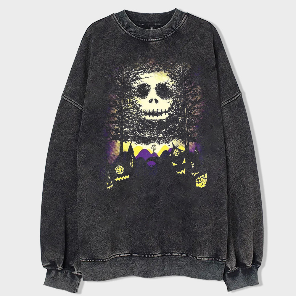 Dark Phantom Acid Wash Sweatshirt