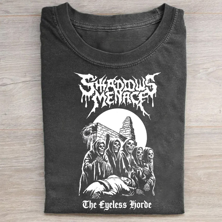 Shredding Menace The Eyeless Horde Graphic T-Shirt