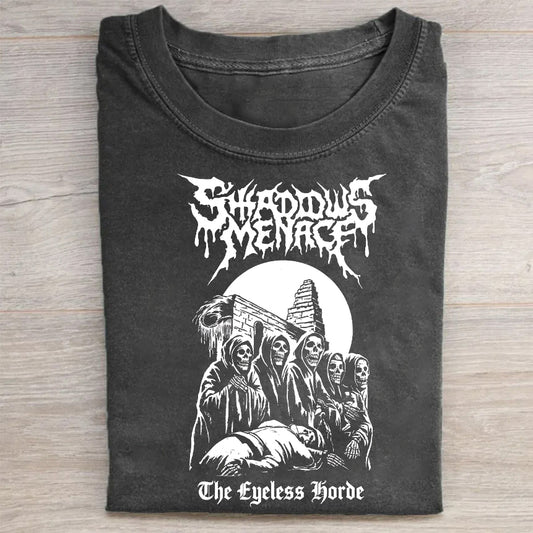 Shredding Menace The Eyeless Horde Graphic T-Shirt
