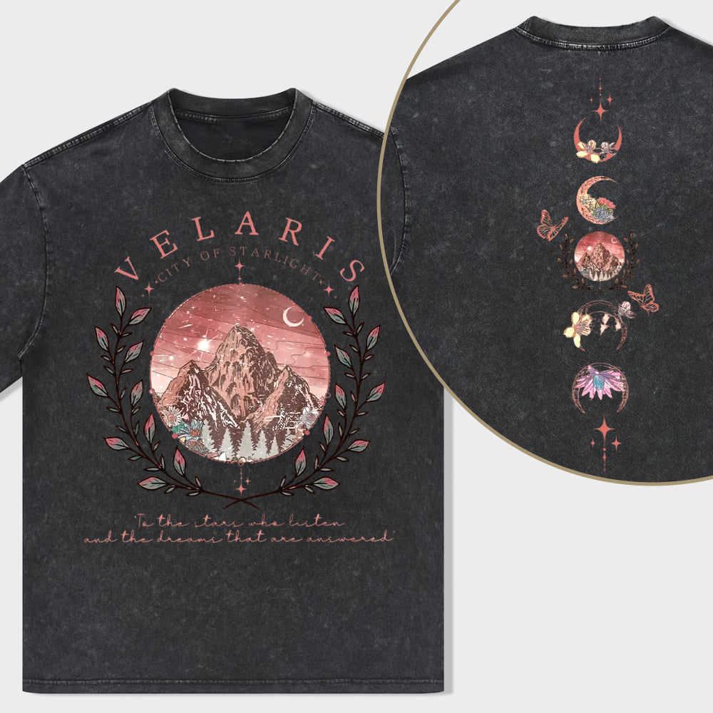Velaris City Of Starlight Two-Sided Shirt - heygraff