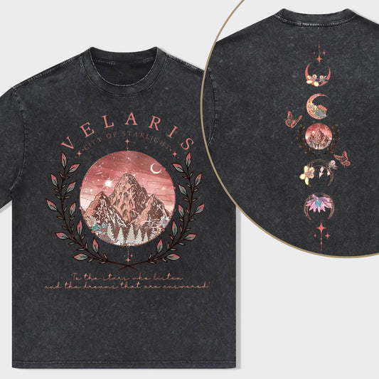 Velaris City Of Starlight Two-Sided Shirt - heygraff