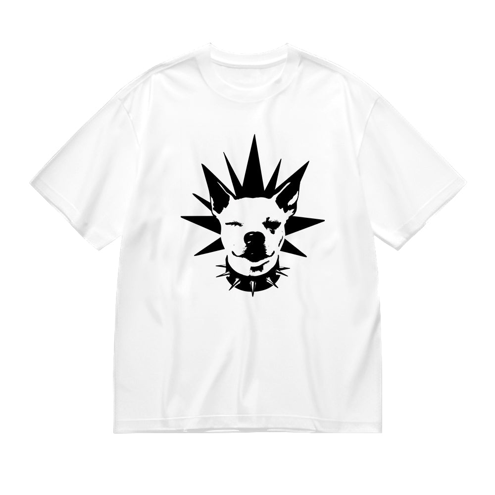Punk Dog Graphic T-Shirt