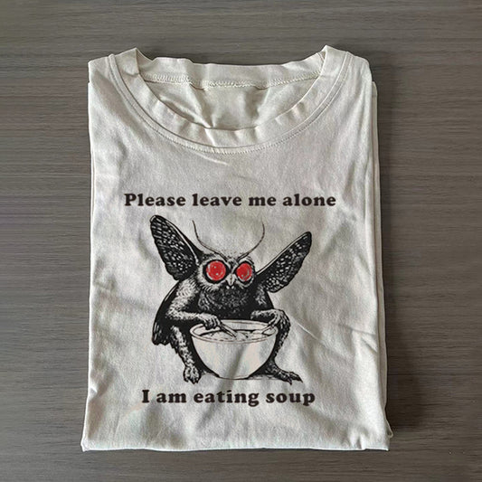 Mothman Eating Soup T-shirt/Sweatshirt