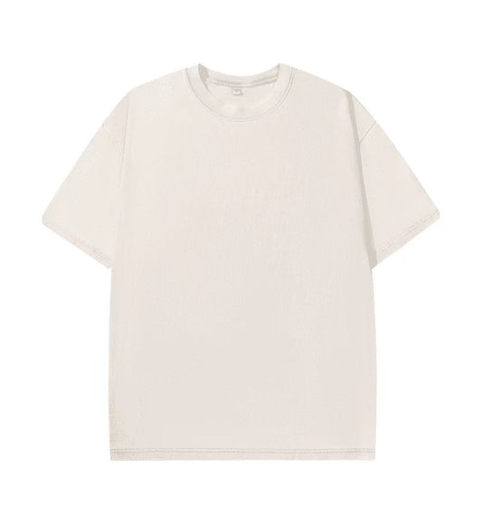 Vintage Enzyme Washed Cotton Color Unisex Basic T-Shirt