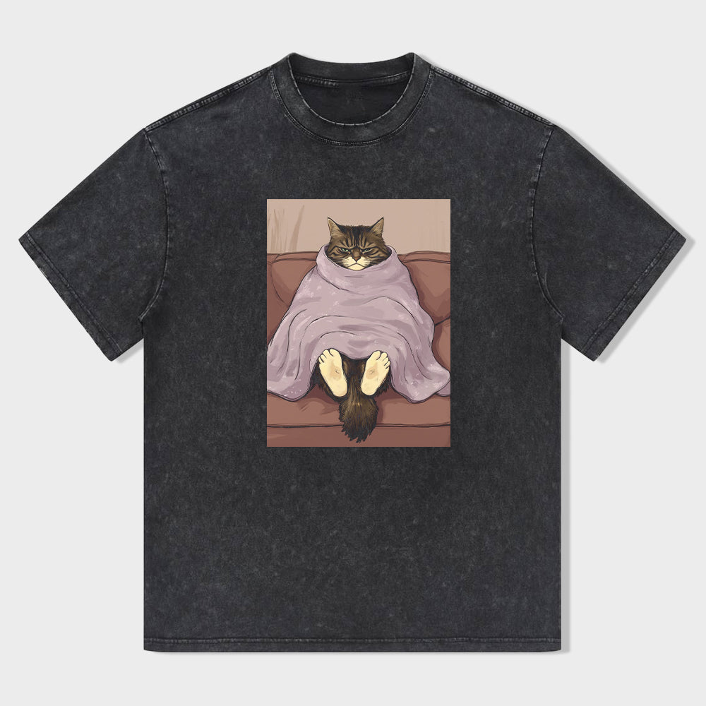 Cute Cat Graphic T-Shirt