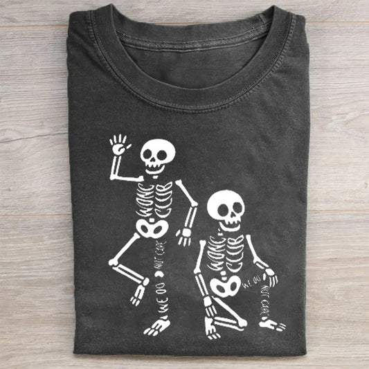 Women's Halloween WDNC Printed Casual T-Shirt