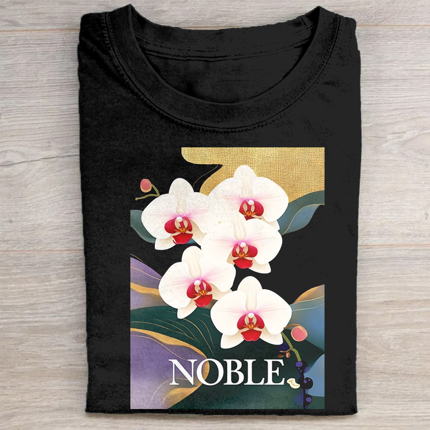 Noble Orchid Graphic T-Shirt