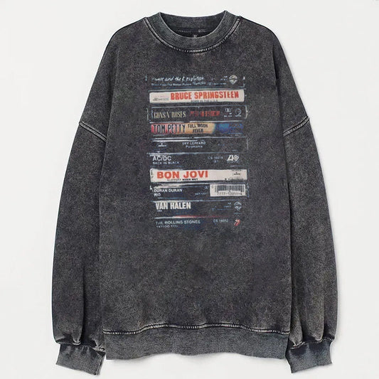 Rock Cassettes Unisex Sweatshirt