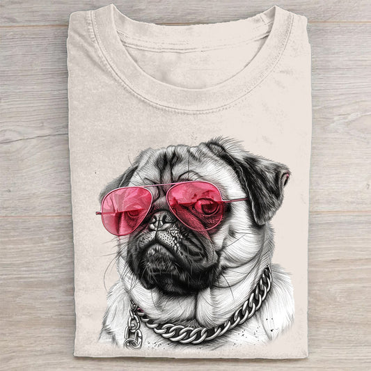 Funny Sunglasses Dog Unisex T-Shirt