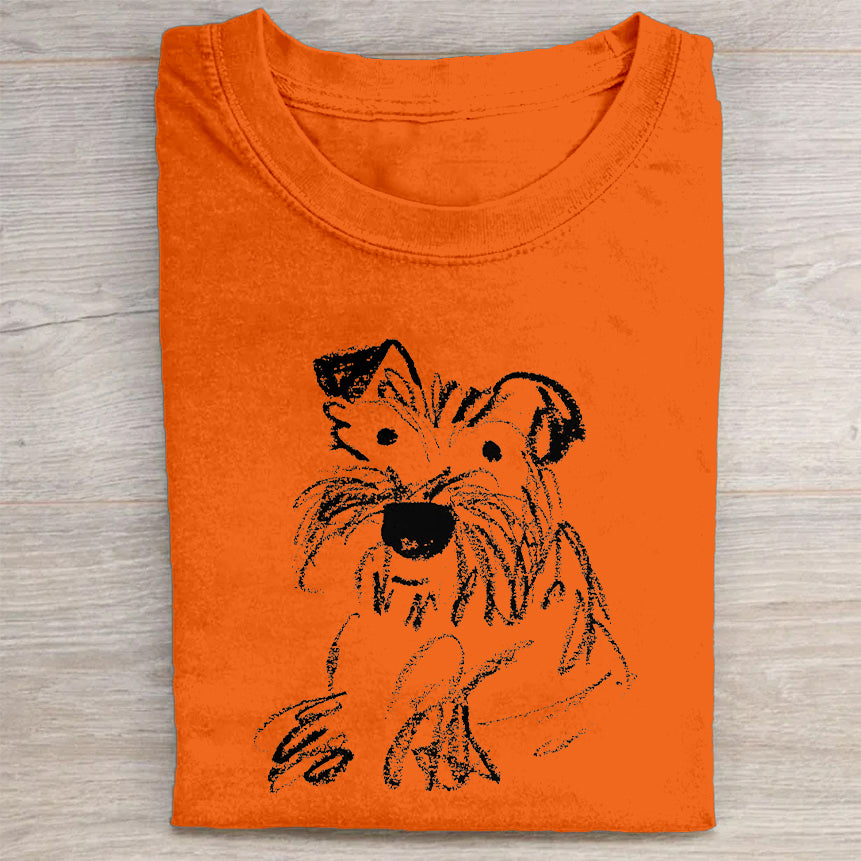 The Cute Dog Vintage T-shirt