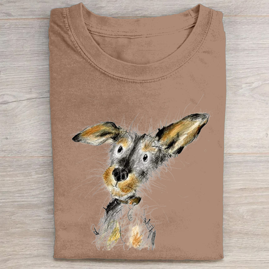 The Cute Dog Vintage T-shirt