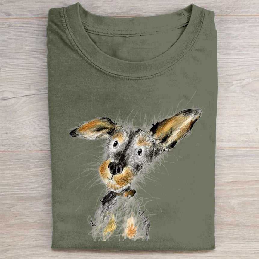 The Cute Dog Vintage T-shirt