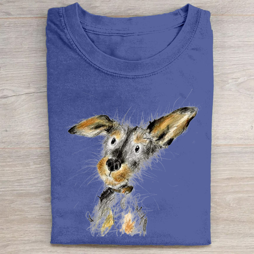 The Cute Dog Vintage T-shirt