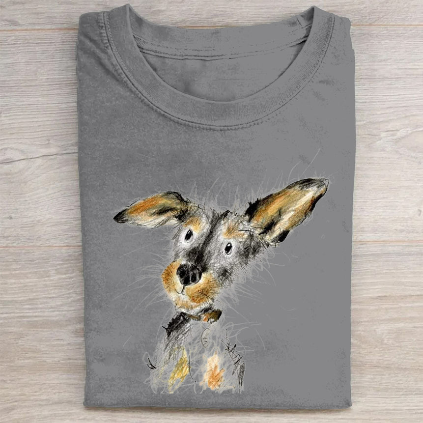 The Cute Dog Vintage T-shirt