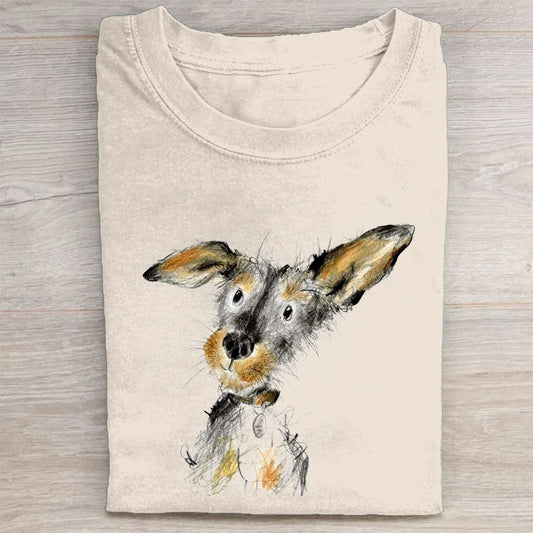 The Cute Dog Vintage T-shirt
