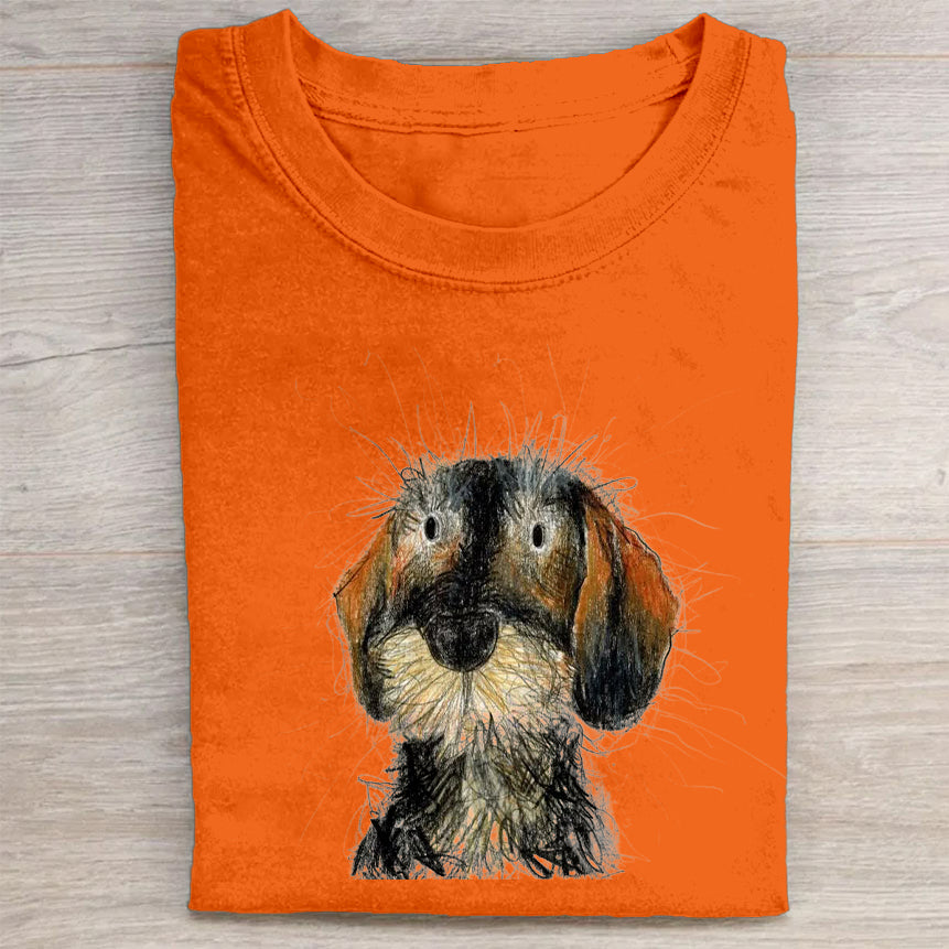 The Cute Dog Vintage T-shirt